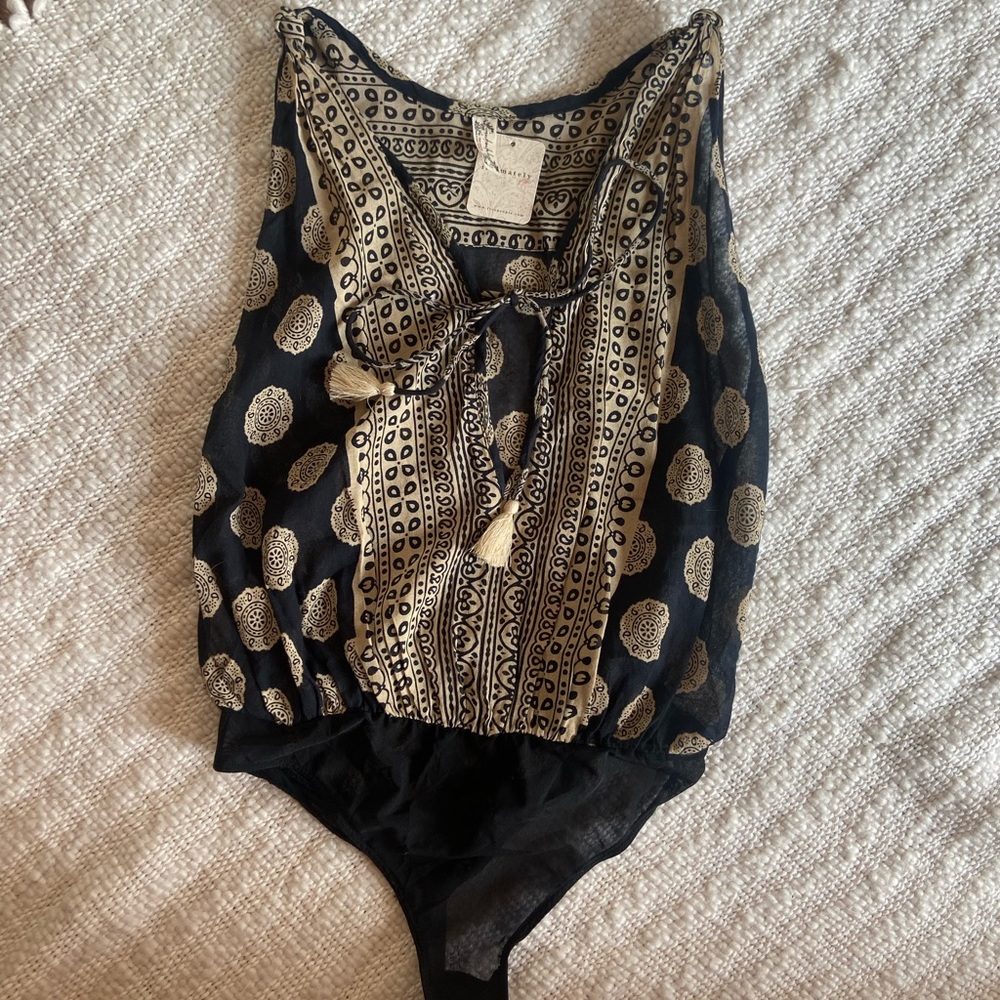 NWT FREE PEOPLE Bodysuit